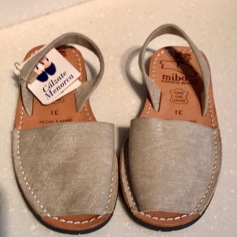 Mibo Avarcas De Menorca from Spain kid size 31/13